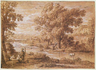 Pastore e Pastorella da Claude Lorrain